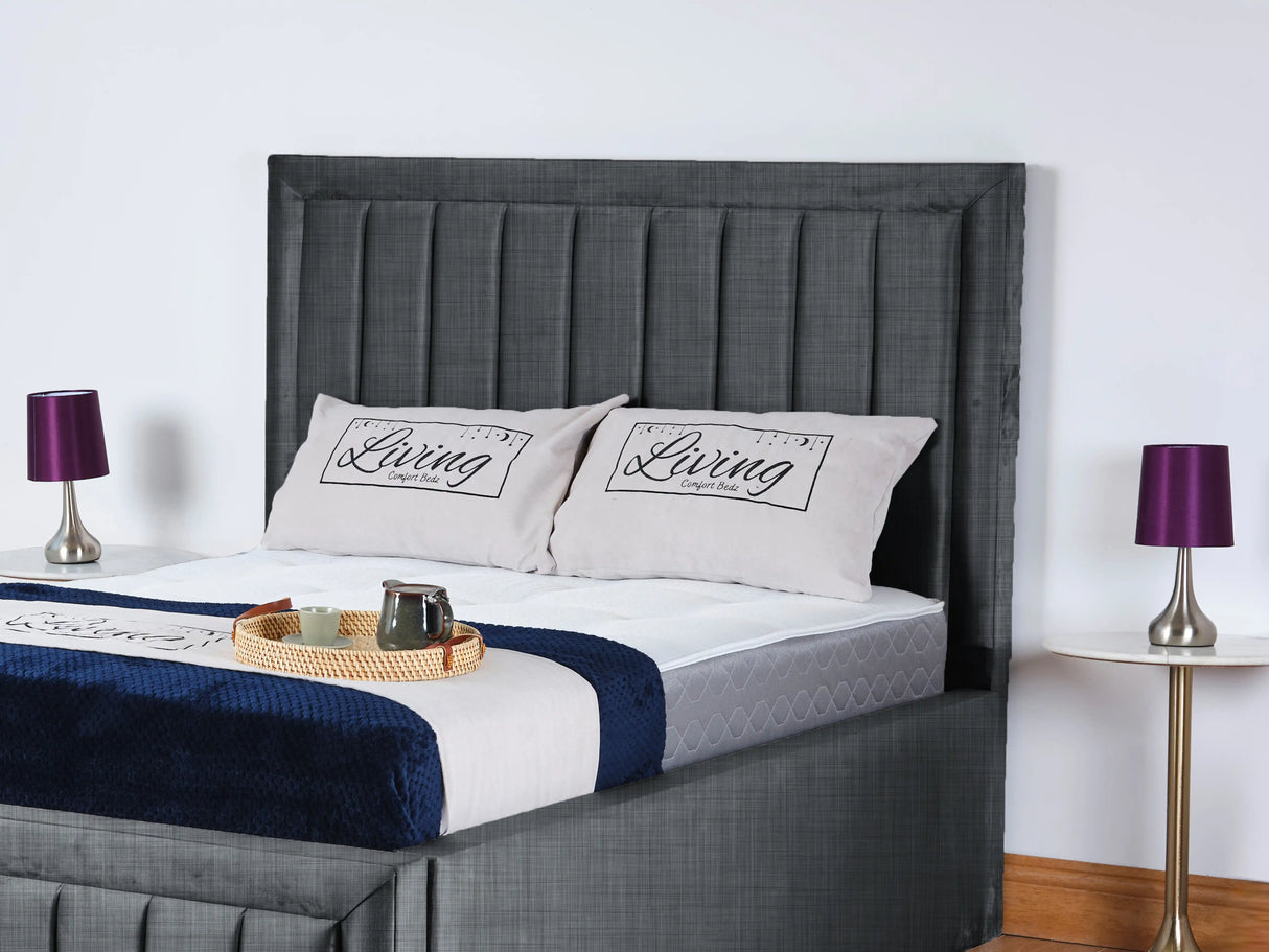 Linea Panel Upholstered Bed