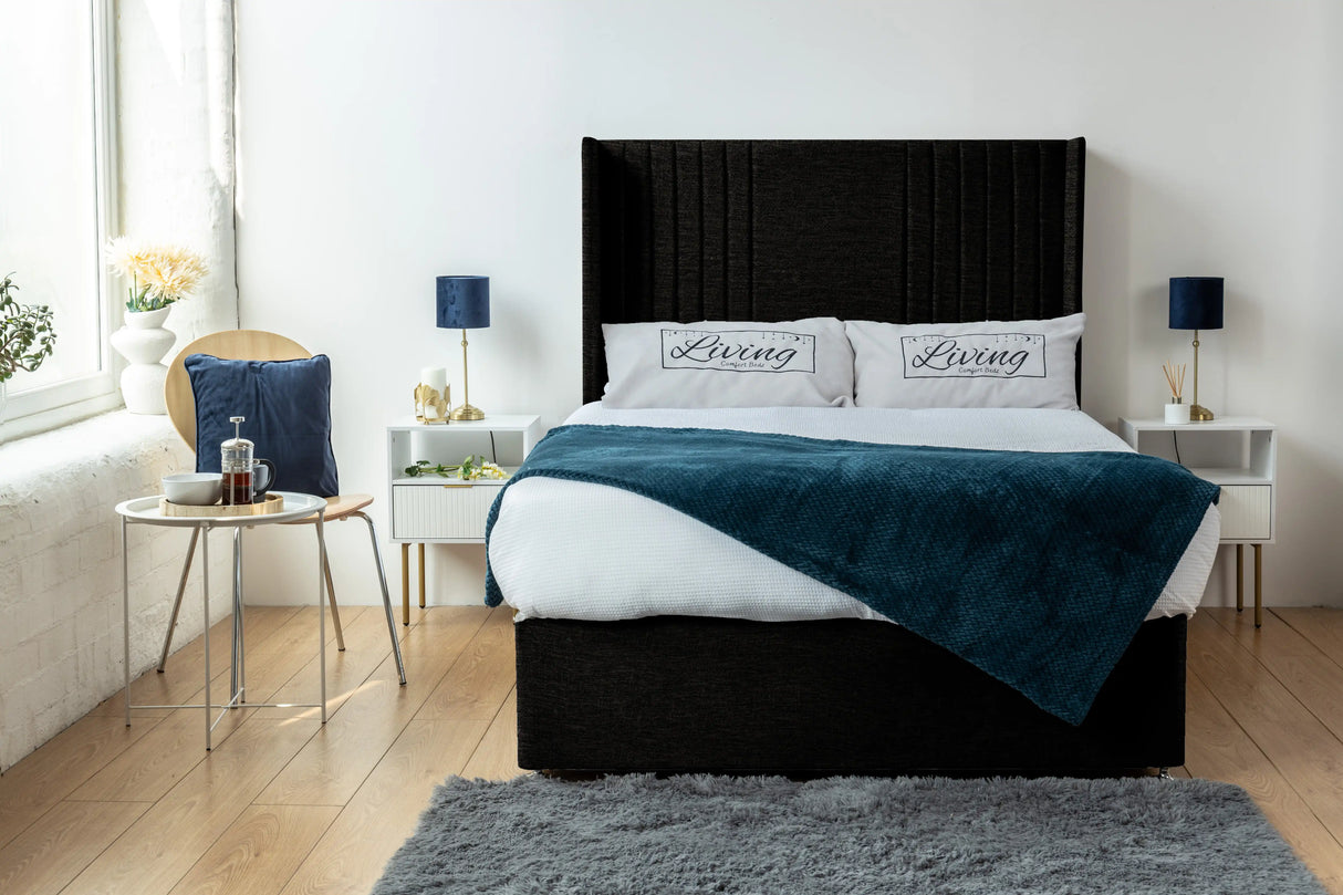 Skyline wingback Divan Bed