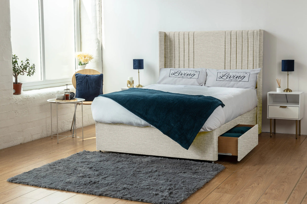 Skyline wingback Divan Bed