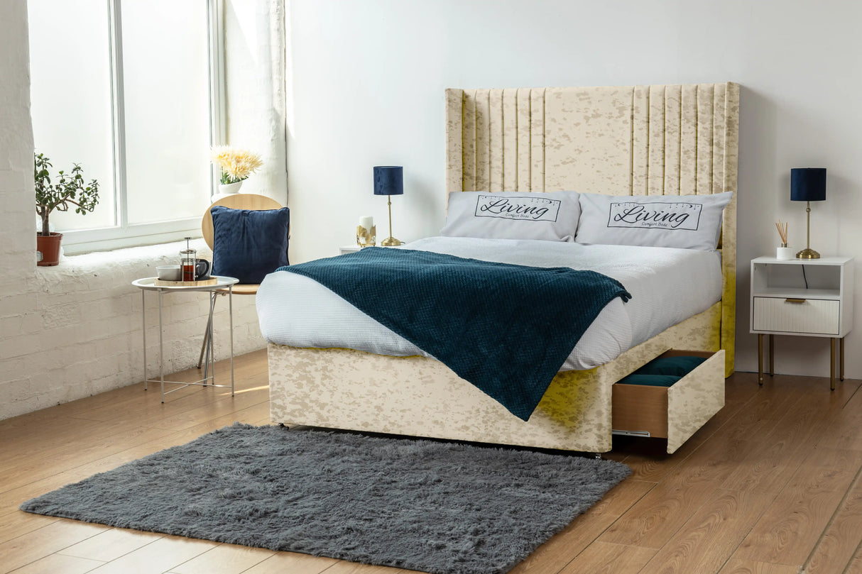 Skyline wingback Divan Bed
