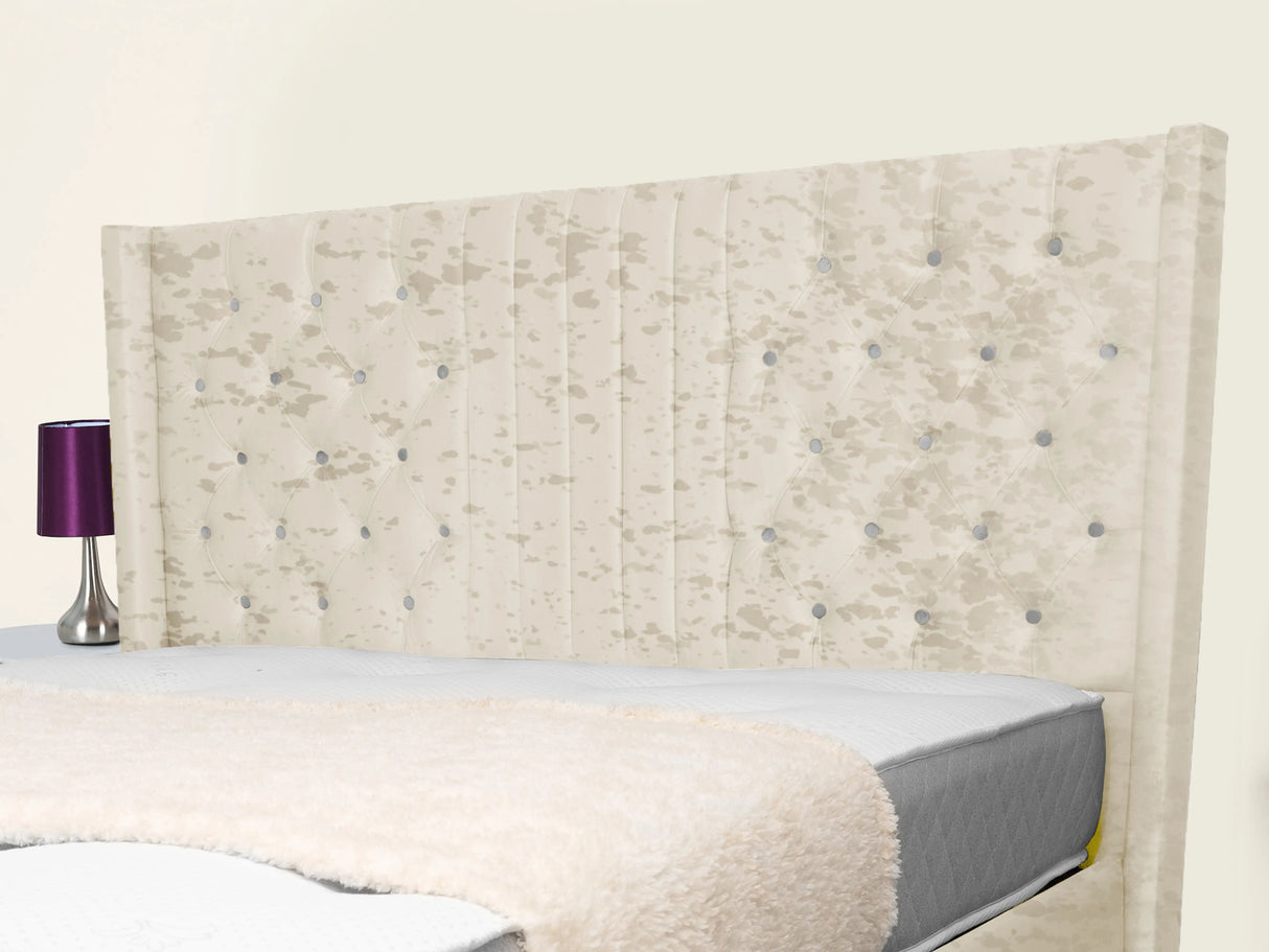 Middleton Wingback Upholstered Bed