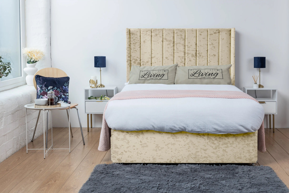 Bella Wingback Divan Bed