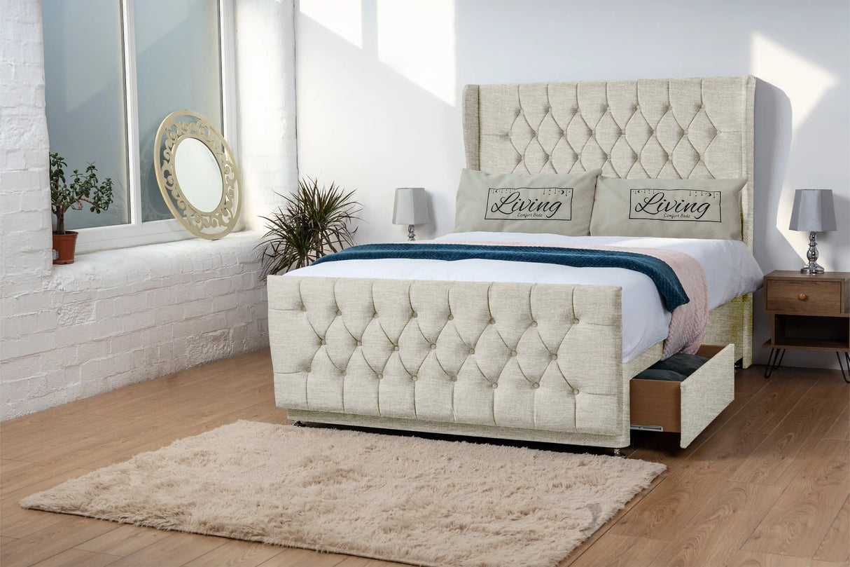 Balamore WingBack Divan Bed