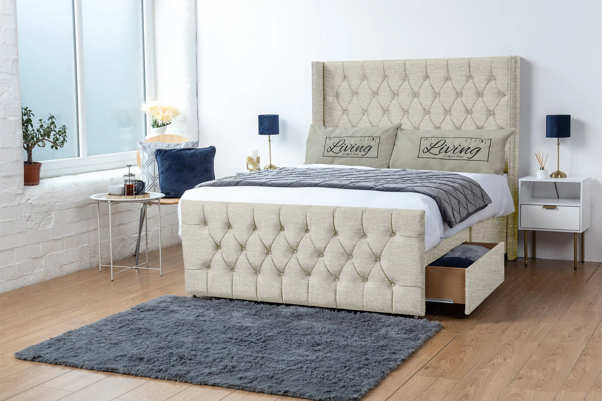 Emily Wingback Divan Bed