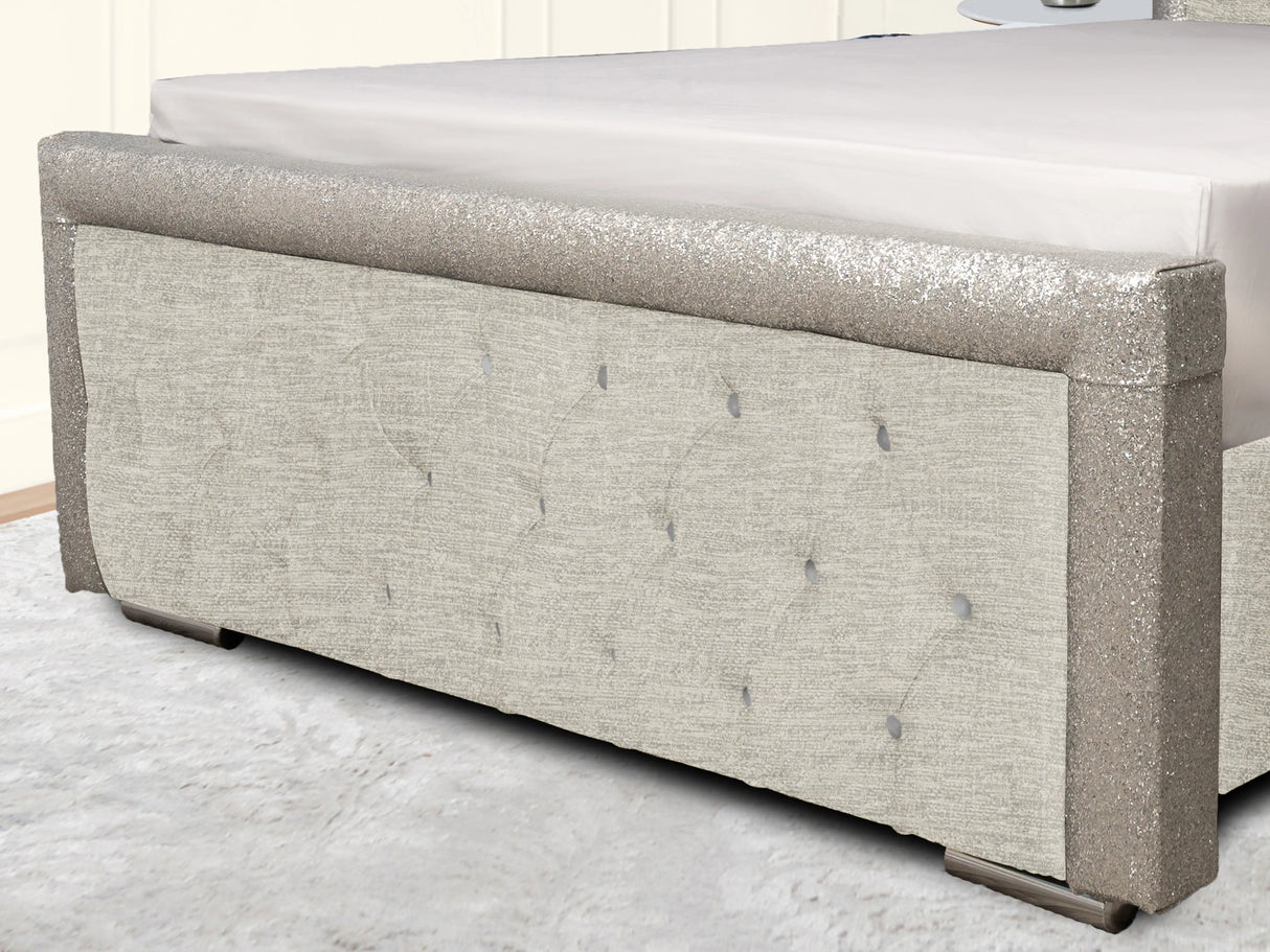 Glitz Upholstered Bed