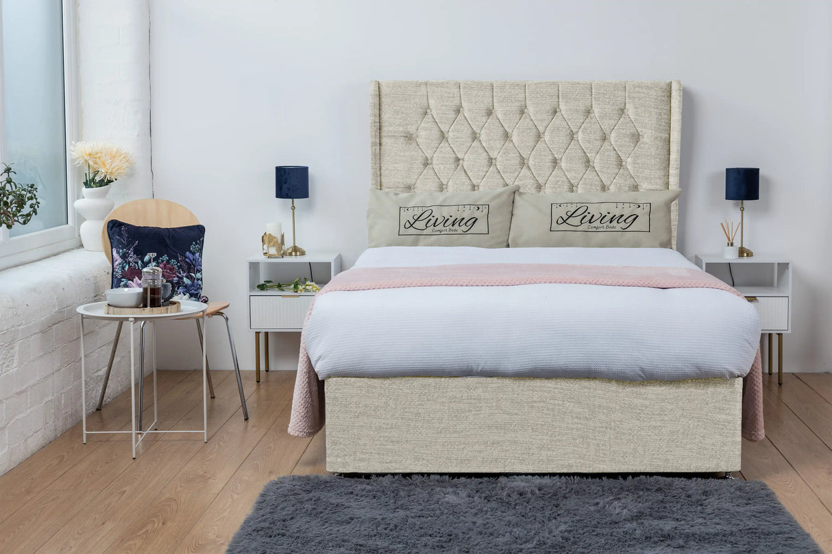 Mary Wingback Divan Bed