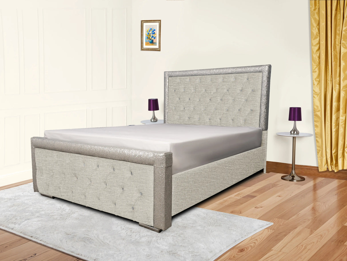 Glitz Upholstered Bed