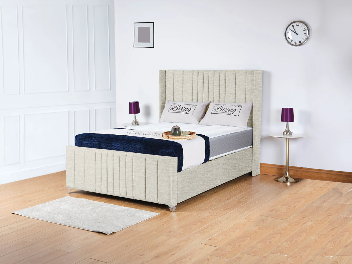 Balmoral Wingback Upholstered Bed