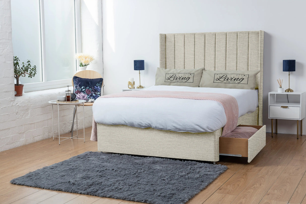 Bella Wingback Divan Bed