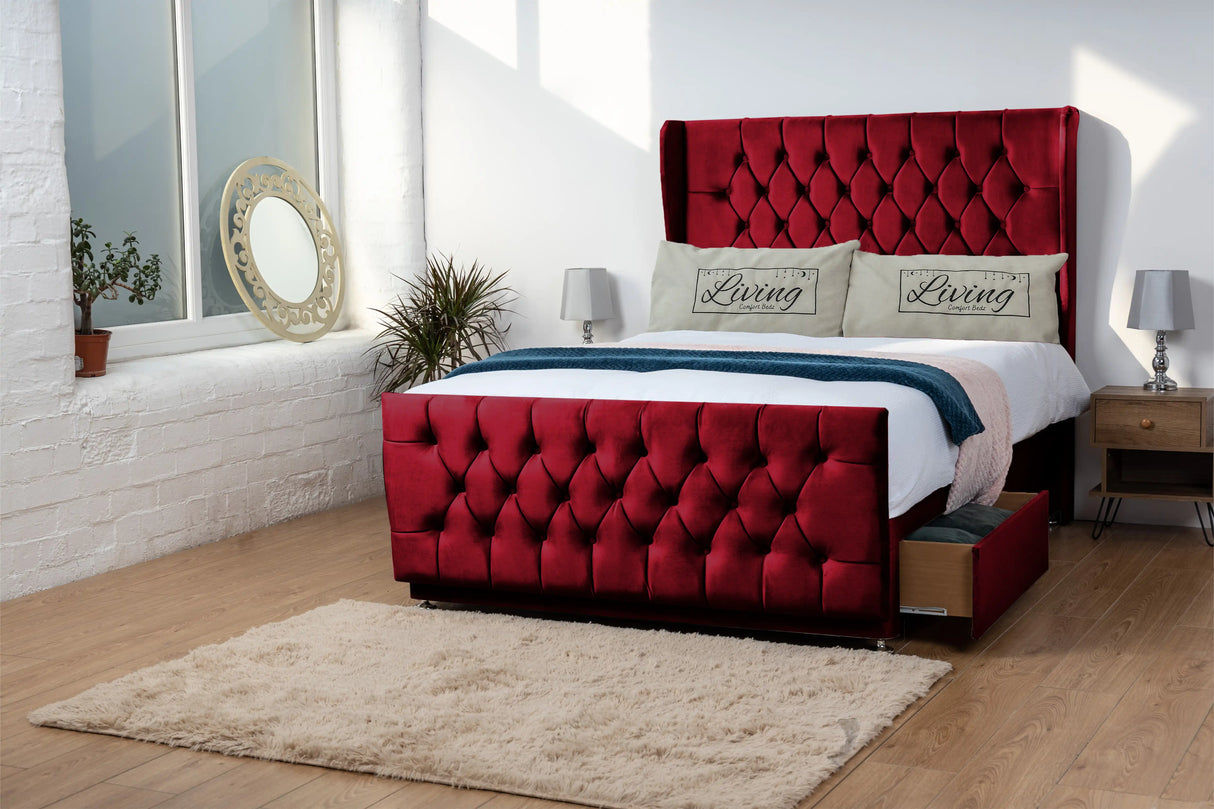 Balamore WingBack Divan Bed