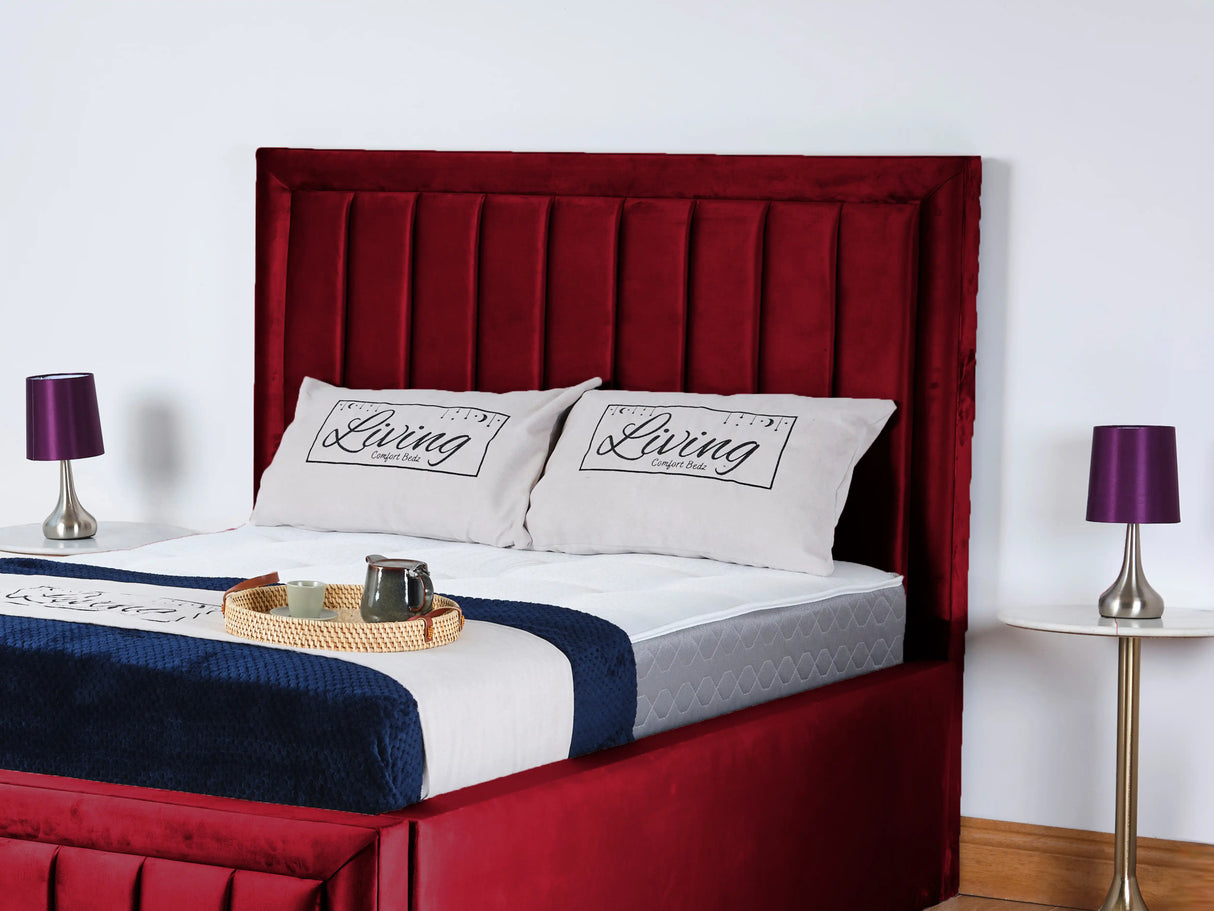 Linea Panel Upholstered Bed