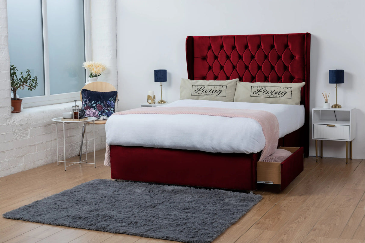 Mary Wingback Divan Bed