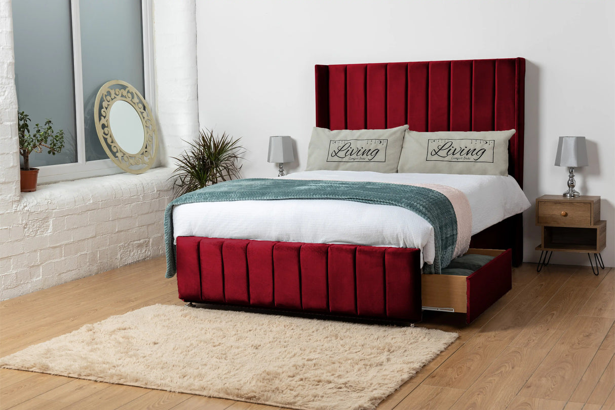 Arizona Wingback Divan Bed