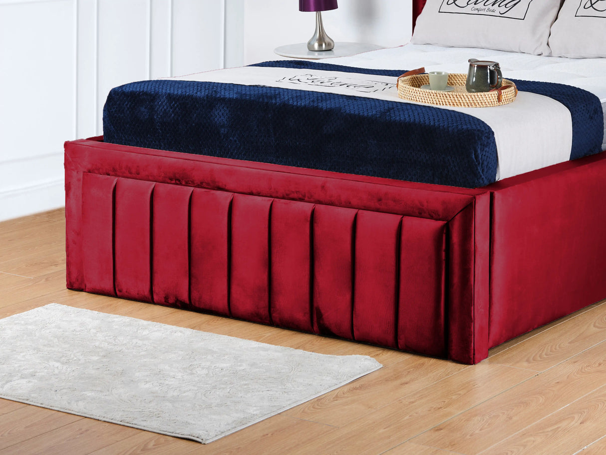 Linea Panel Upholstered Bed
