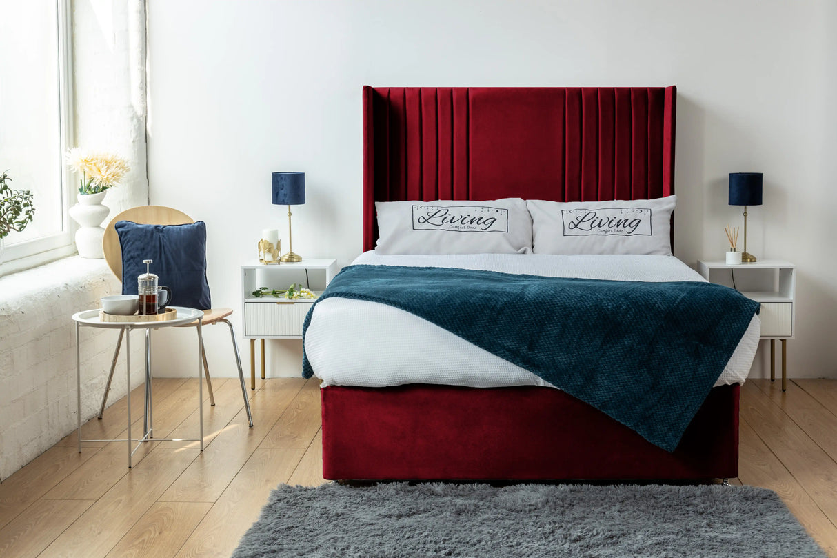 Skyline wingback Divan Bed