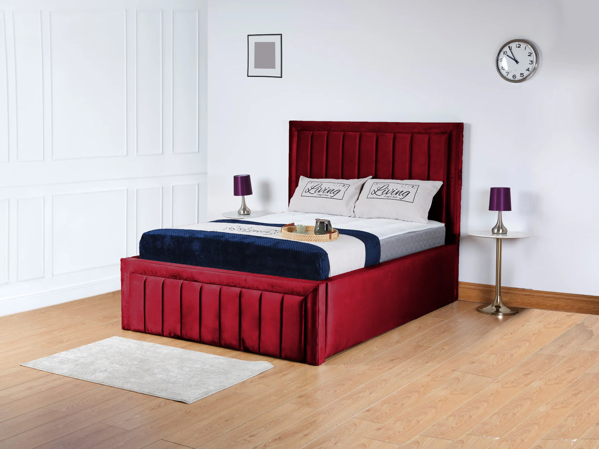 Linea Panel Upholstered Bed