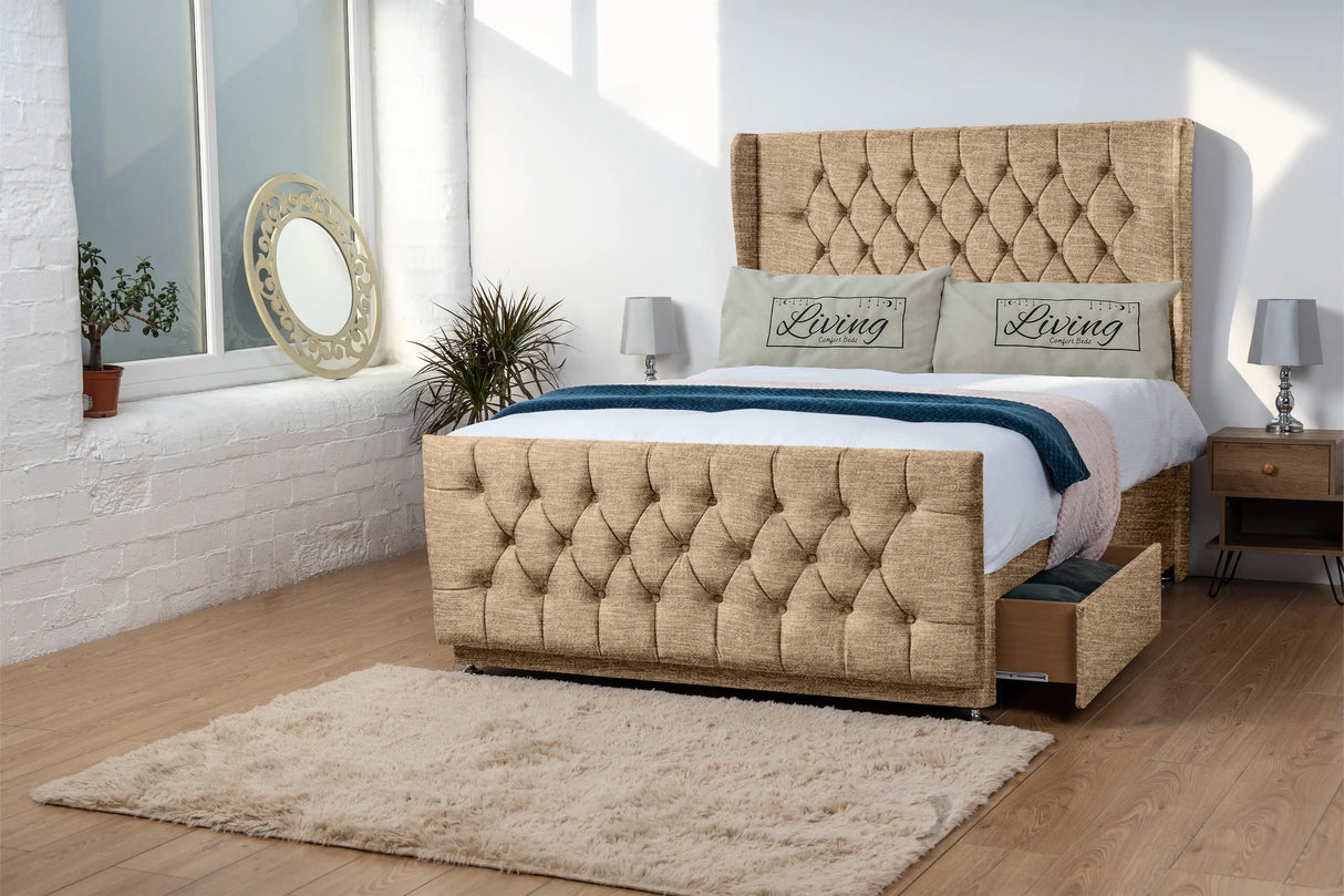 Balamore WingBack Divan Bed