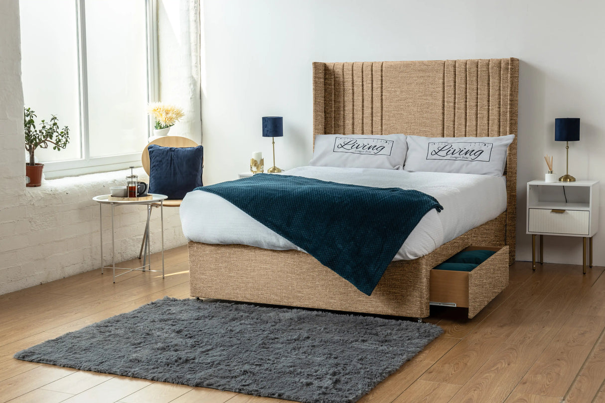 Skyline wingback Divan Bed