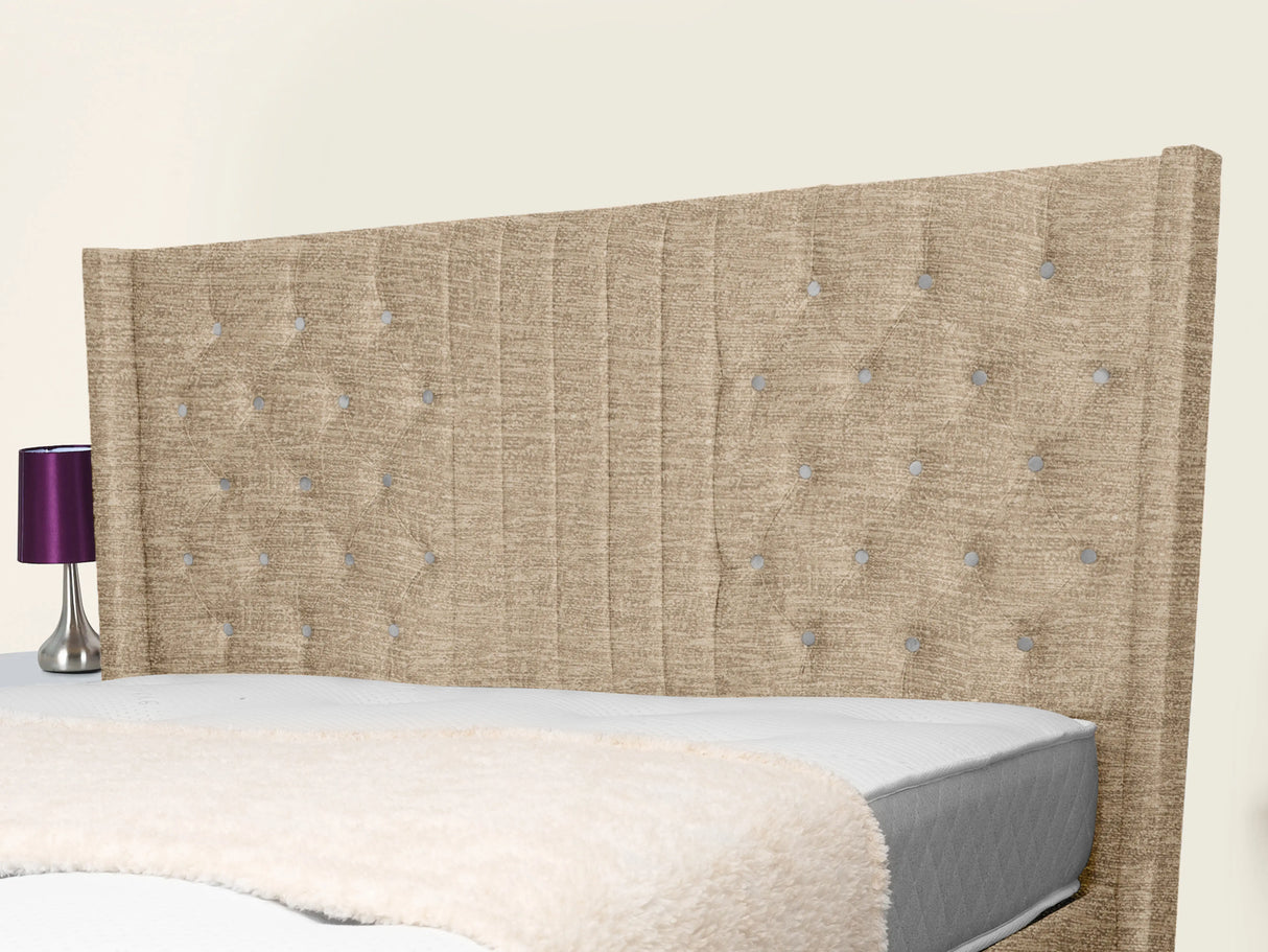 Middleton Wingback Upholstered Bed