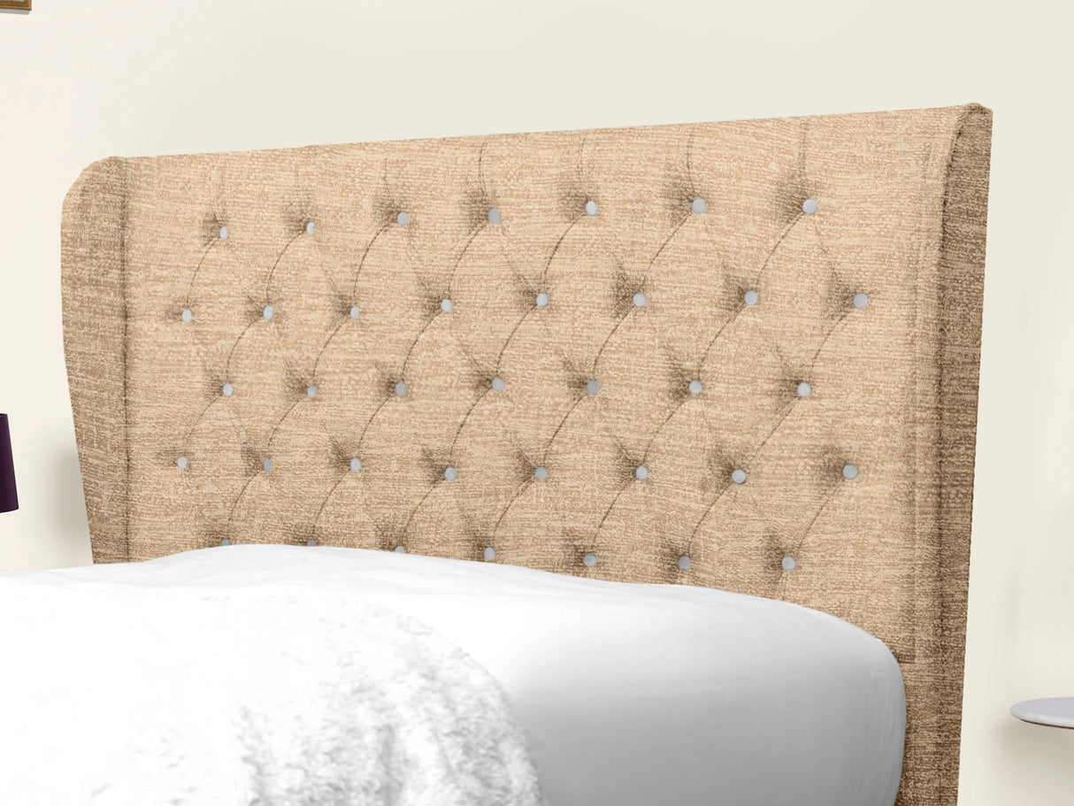 Cierra Wingback Upholstered Bed