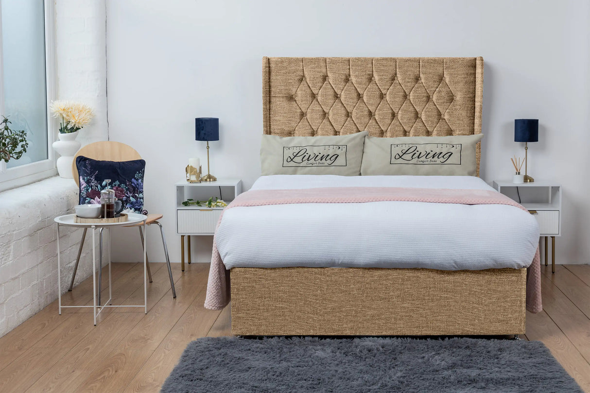 Mary Wingback Divan Bed