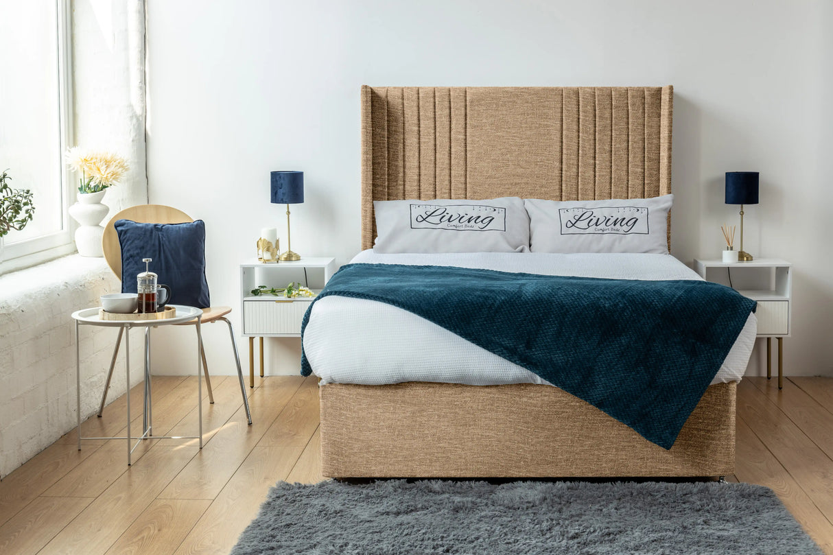 Skyline wingback Divan Bed