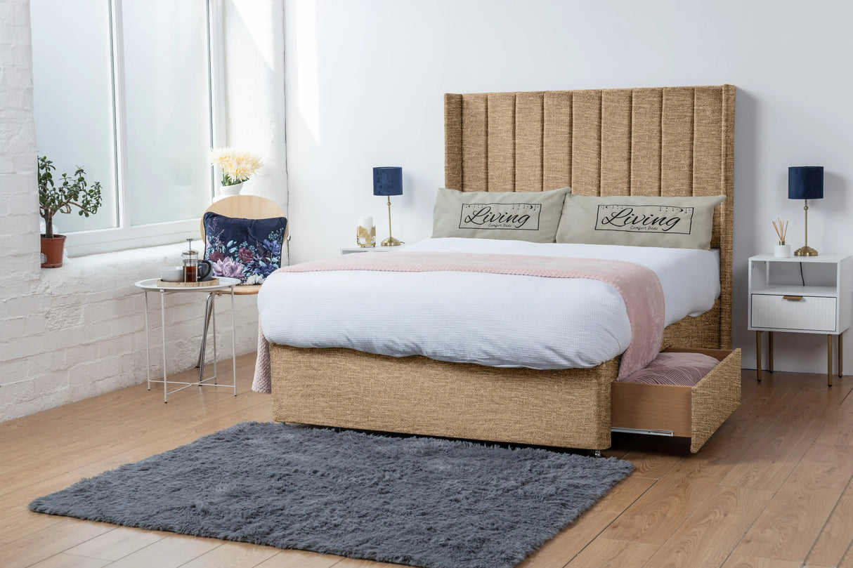 Bella Wingback Divan Bed