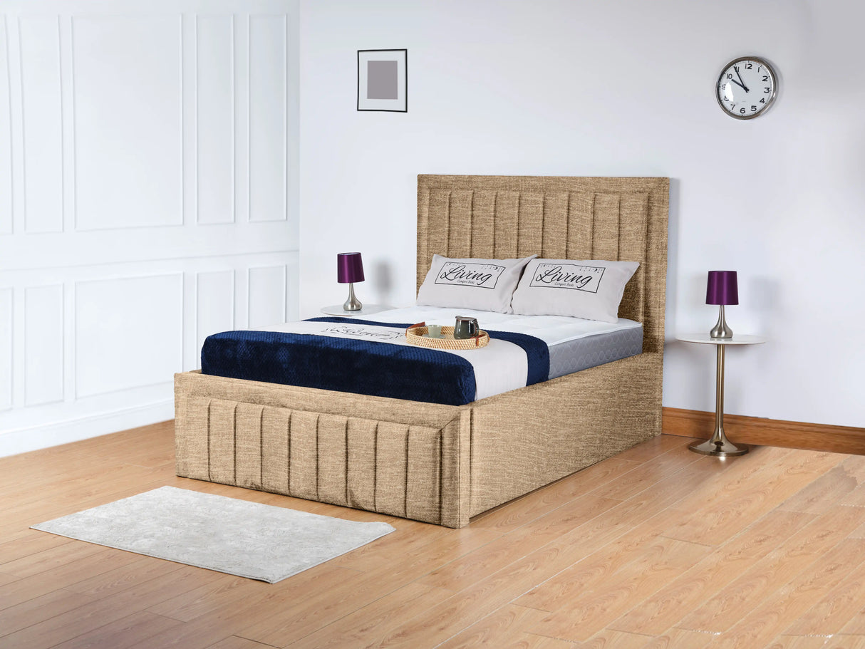 Linea Panel Upholstered Bed