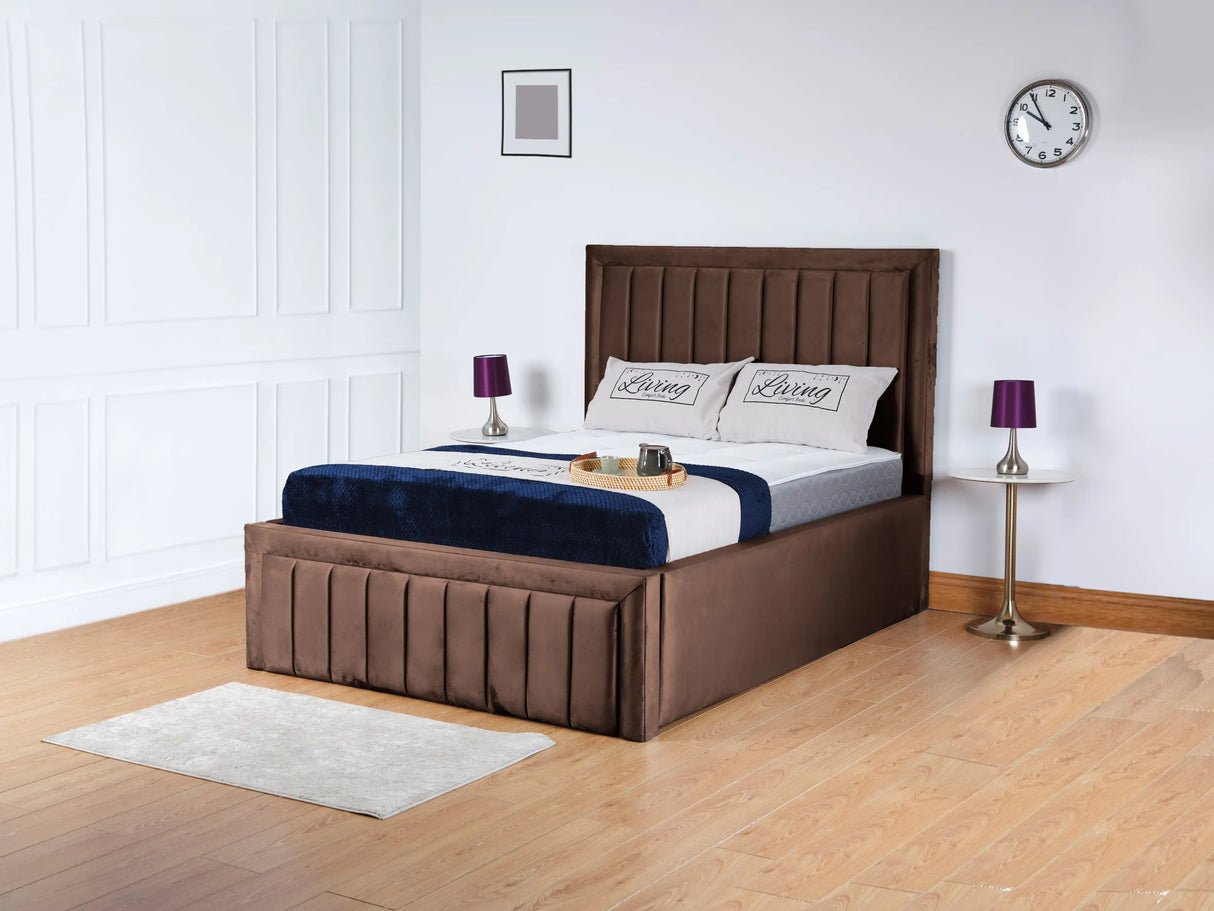 Linea Panel Upholstered Bed