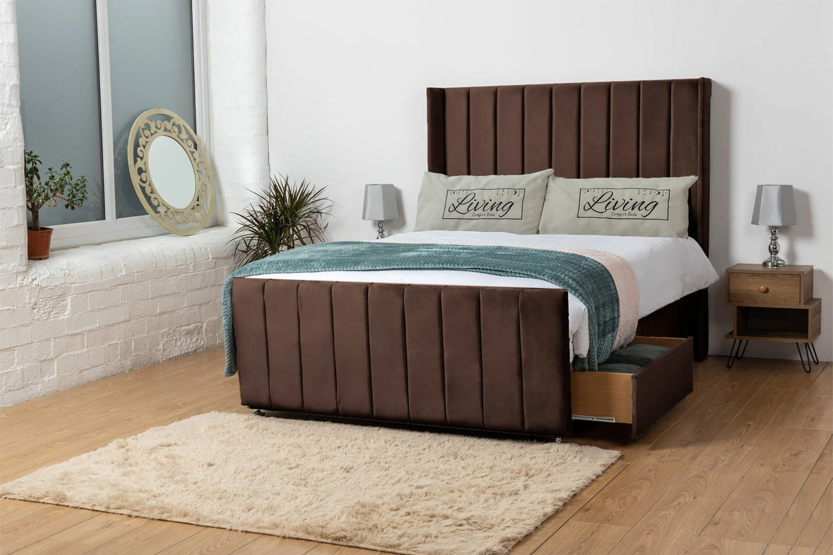 Seoul Wingback Divan Bed