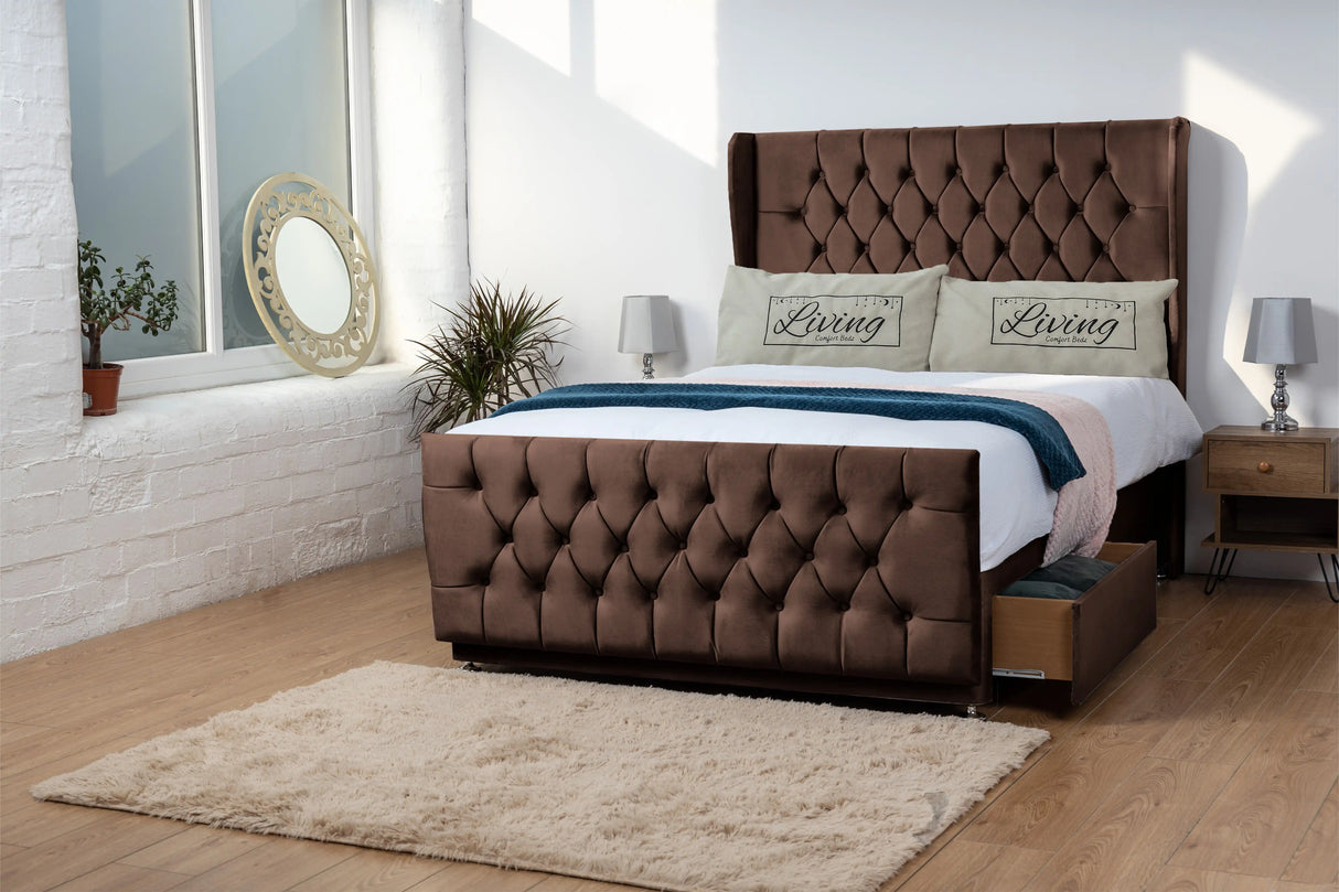 Balamore WingBack Divan Bed
