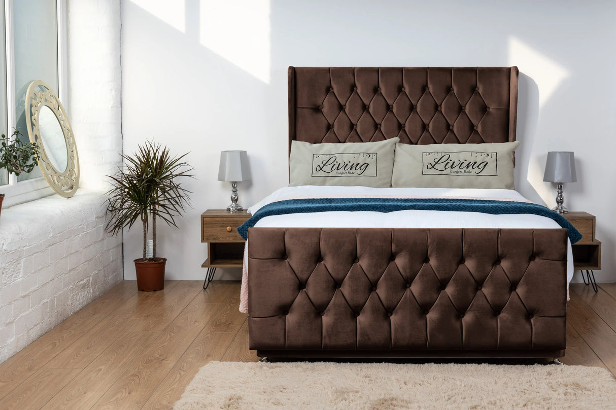 Balamore WingBack Divan Bed