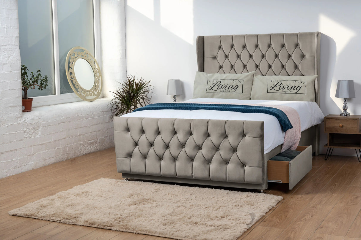 Balamore WingBack Divan Bed