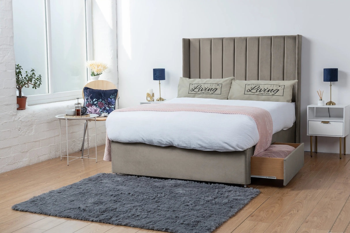Bella Wingback Divan Bed