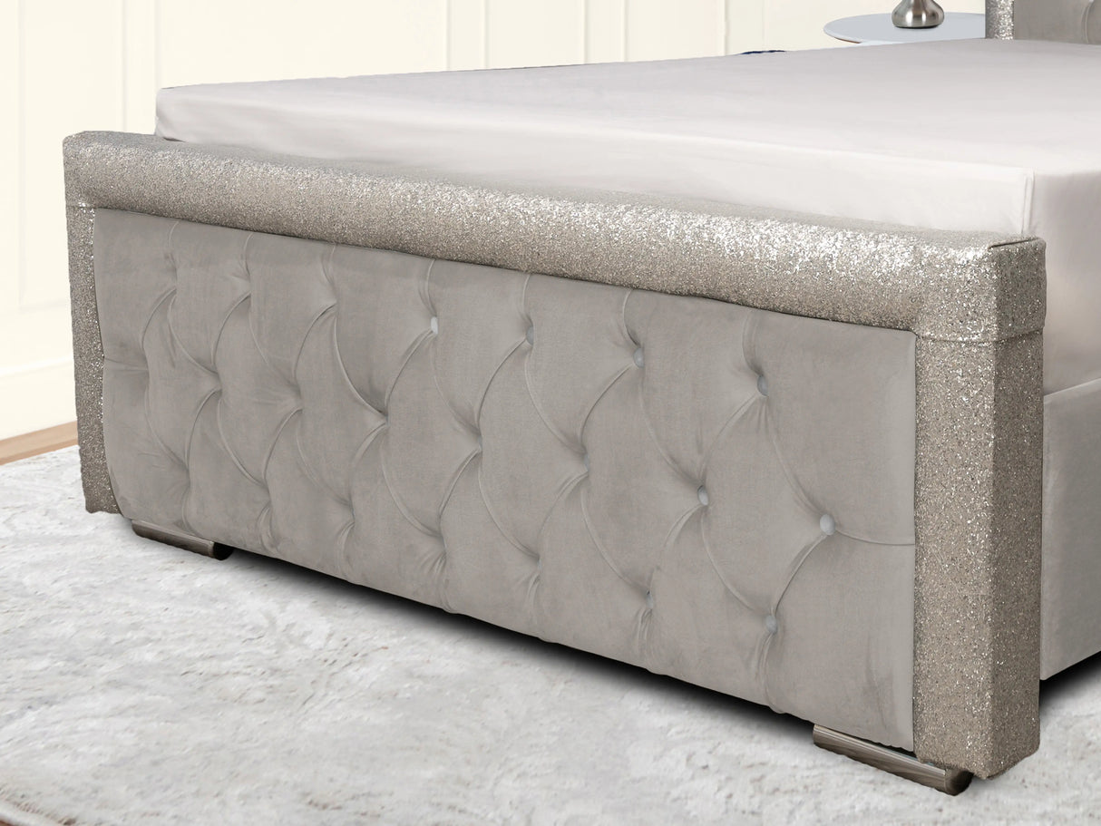 Glitz Upholstered Bed