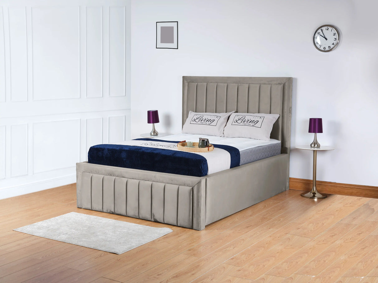 Linea Panel Upholstered Bed