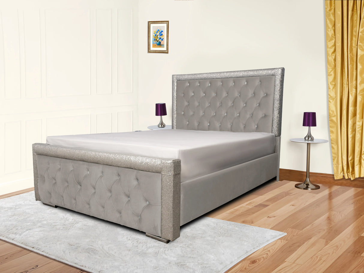 Glitz Upholstered Bed