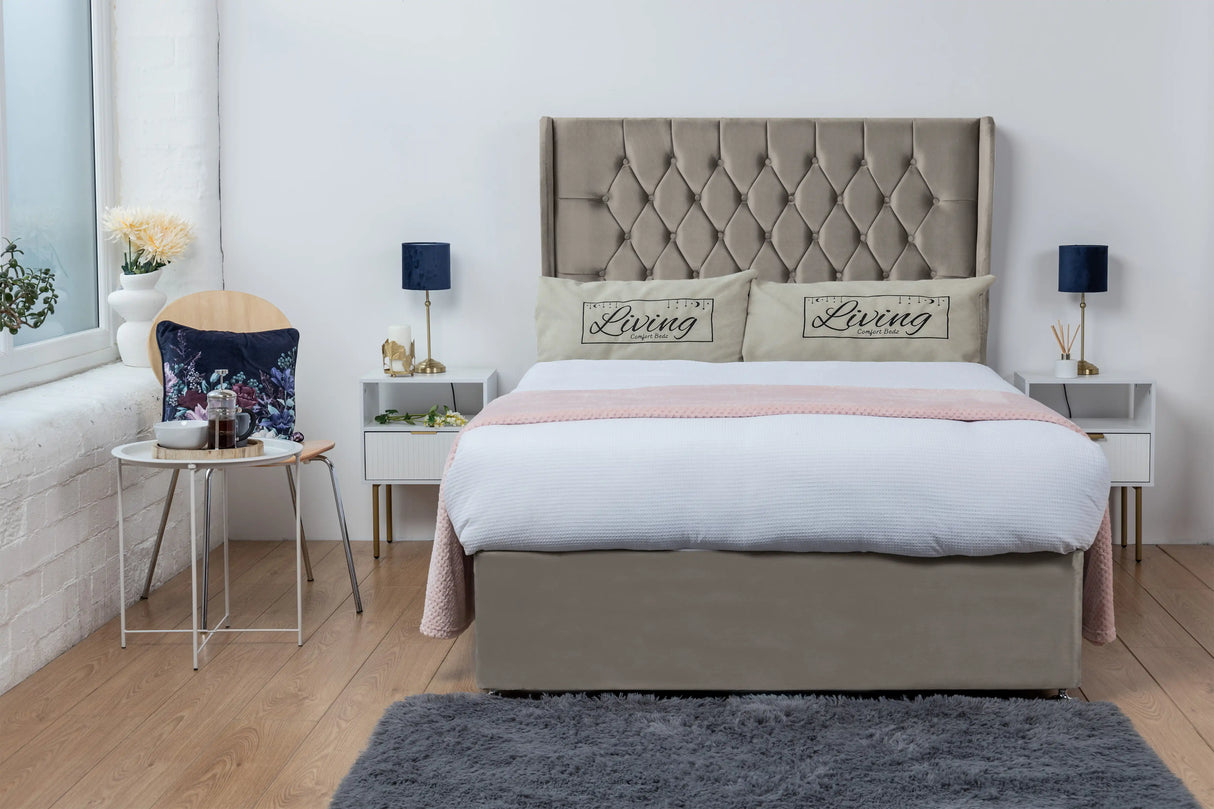 Mary Wingback Divan Bed