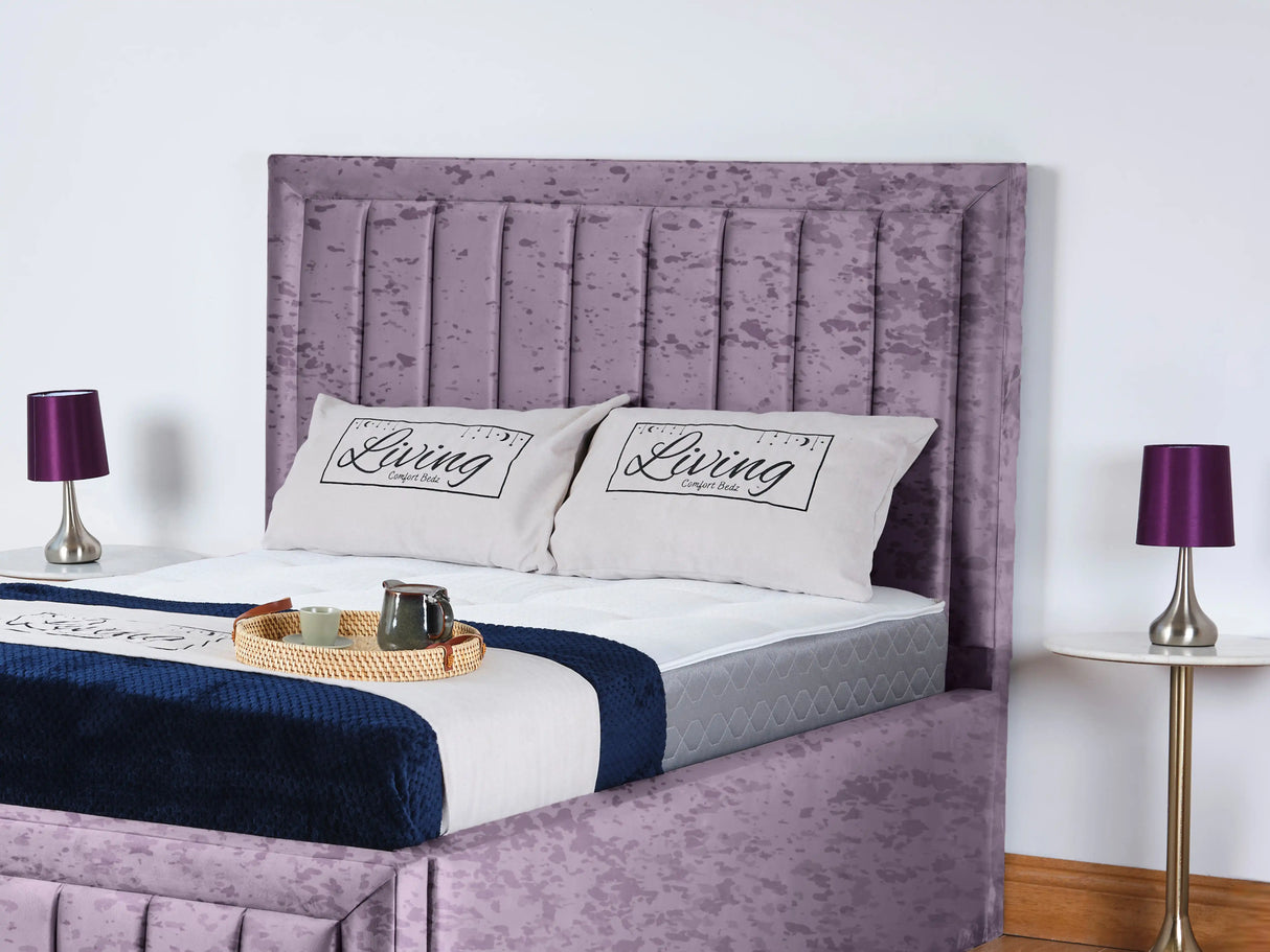 Linea Panel Upholstered Bed