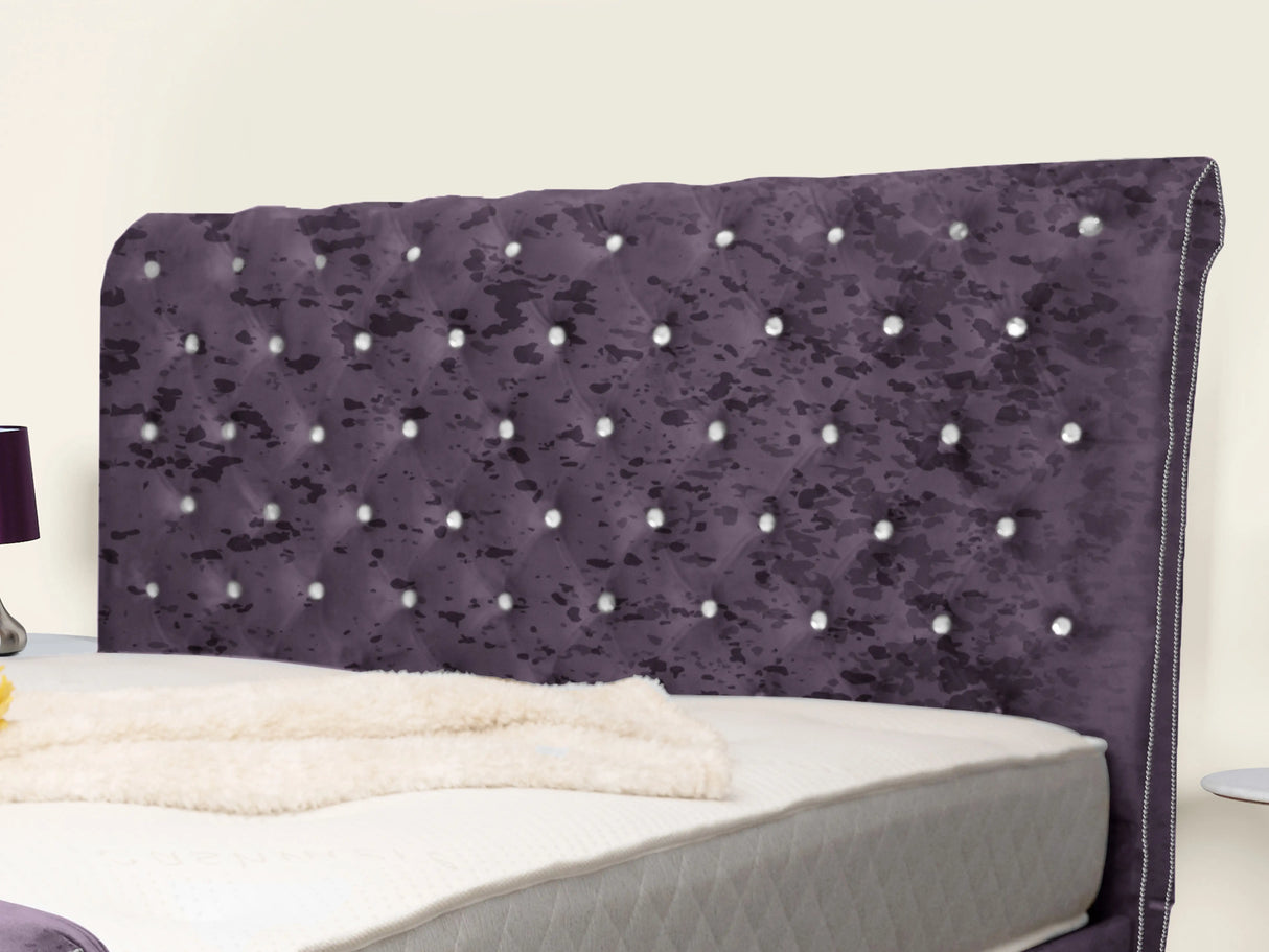 Swanzy Sleigh Upholstered Bed