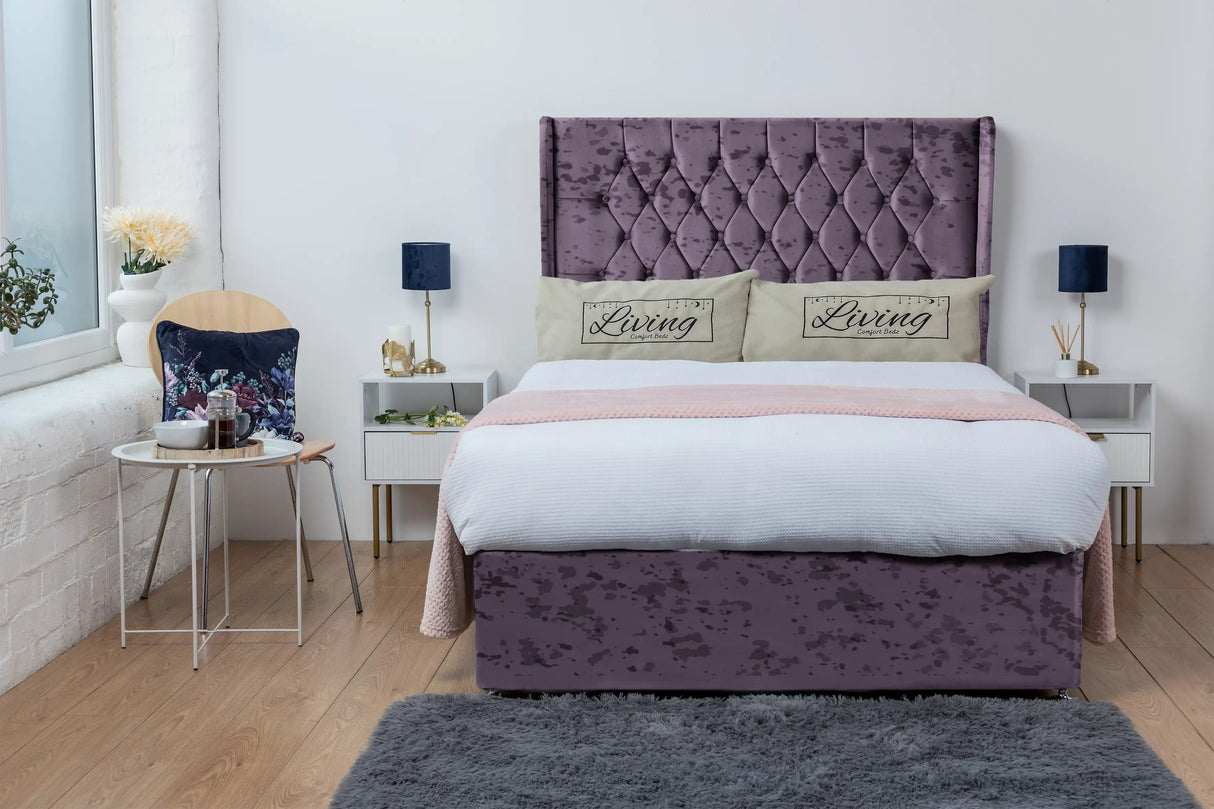 Mary Wingback Divan Bed