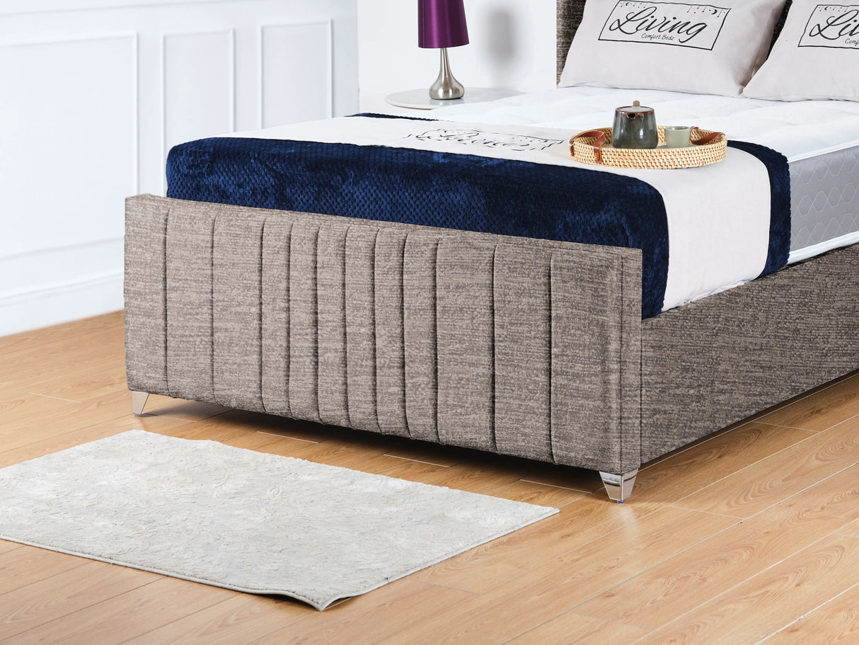 Balmoral Wingback Upholstered Bed