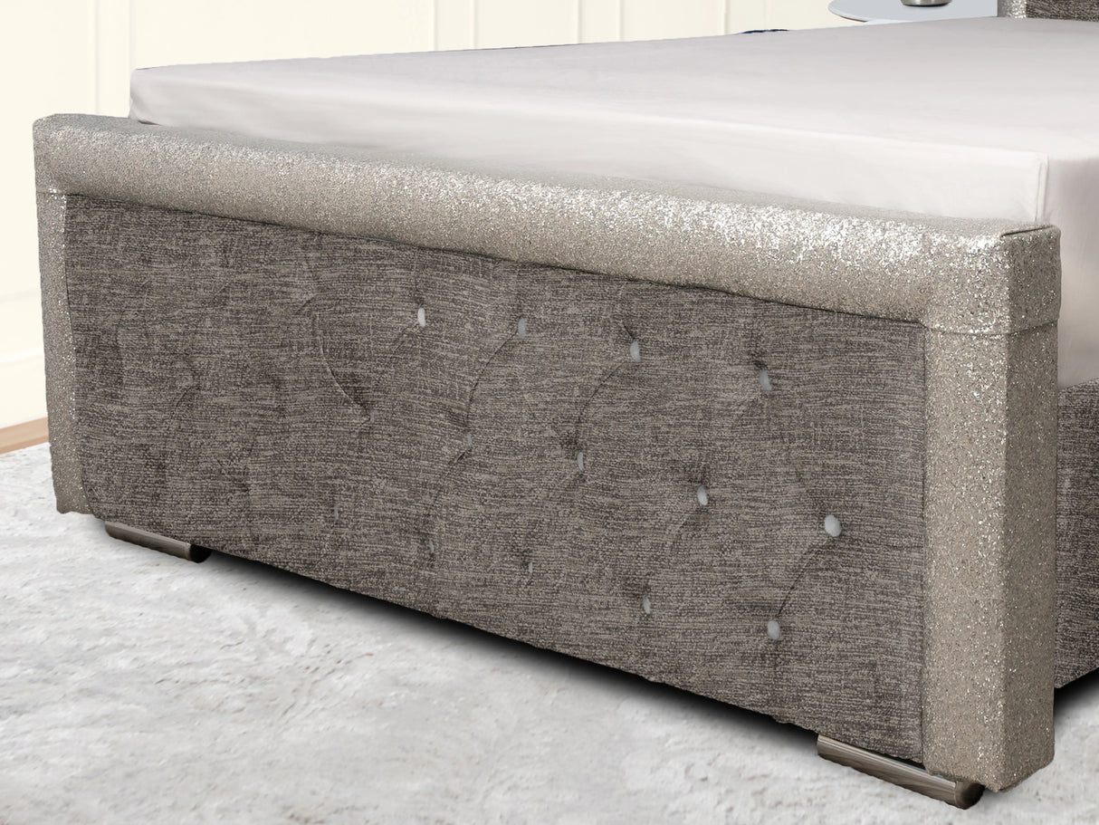 Glitz Upholstered Bed