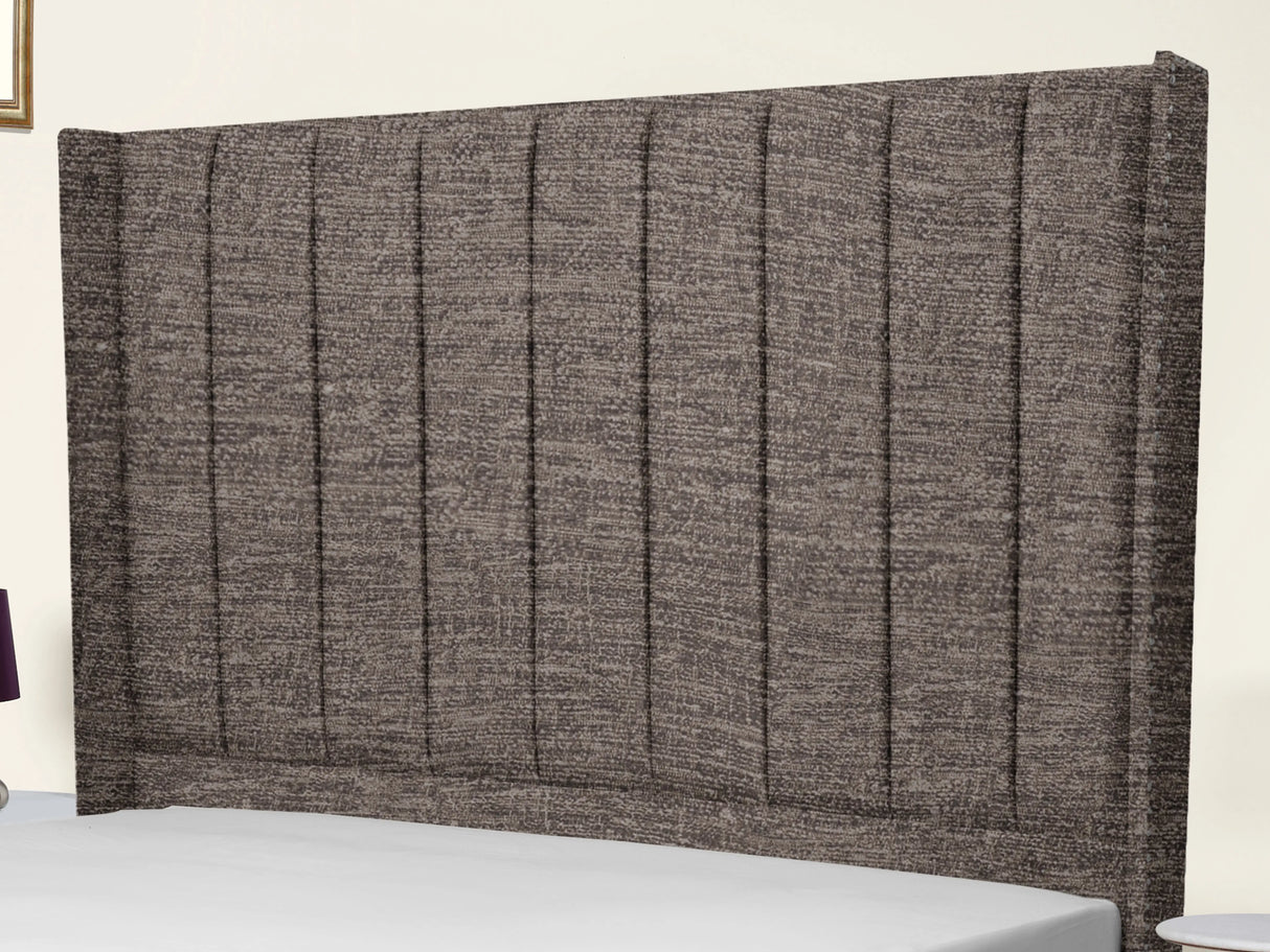 Sara Wingback Upholstered Bed