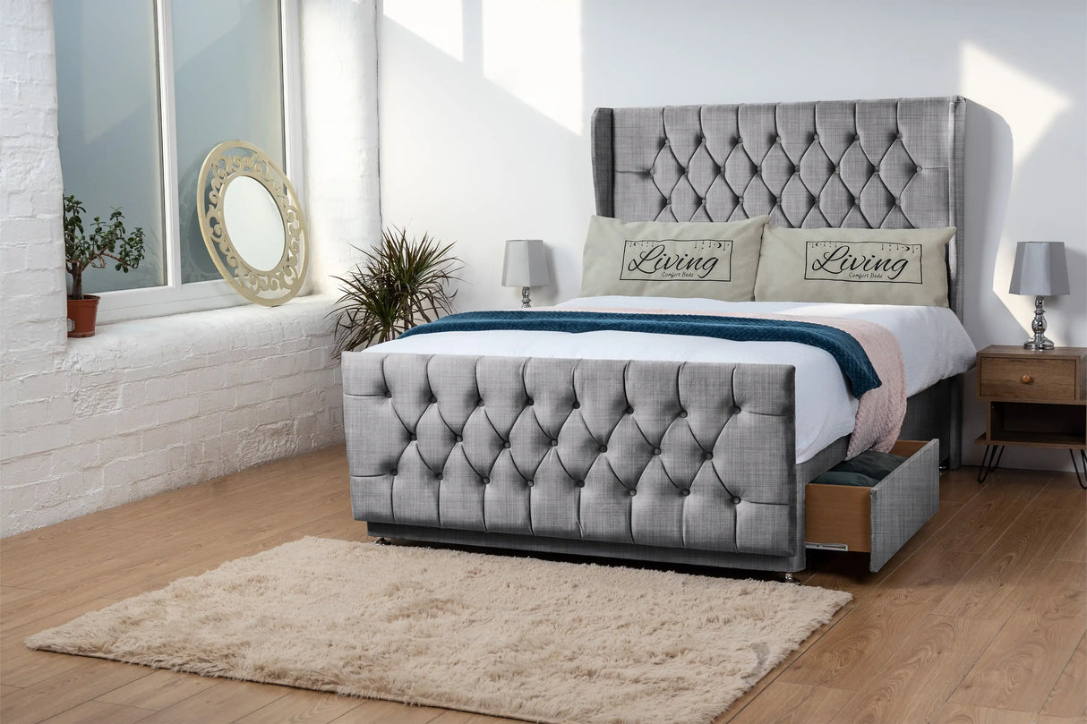 Balamore WingBack Divan Bed