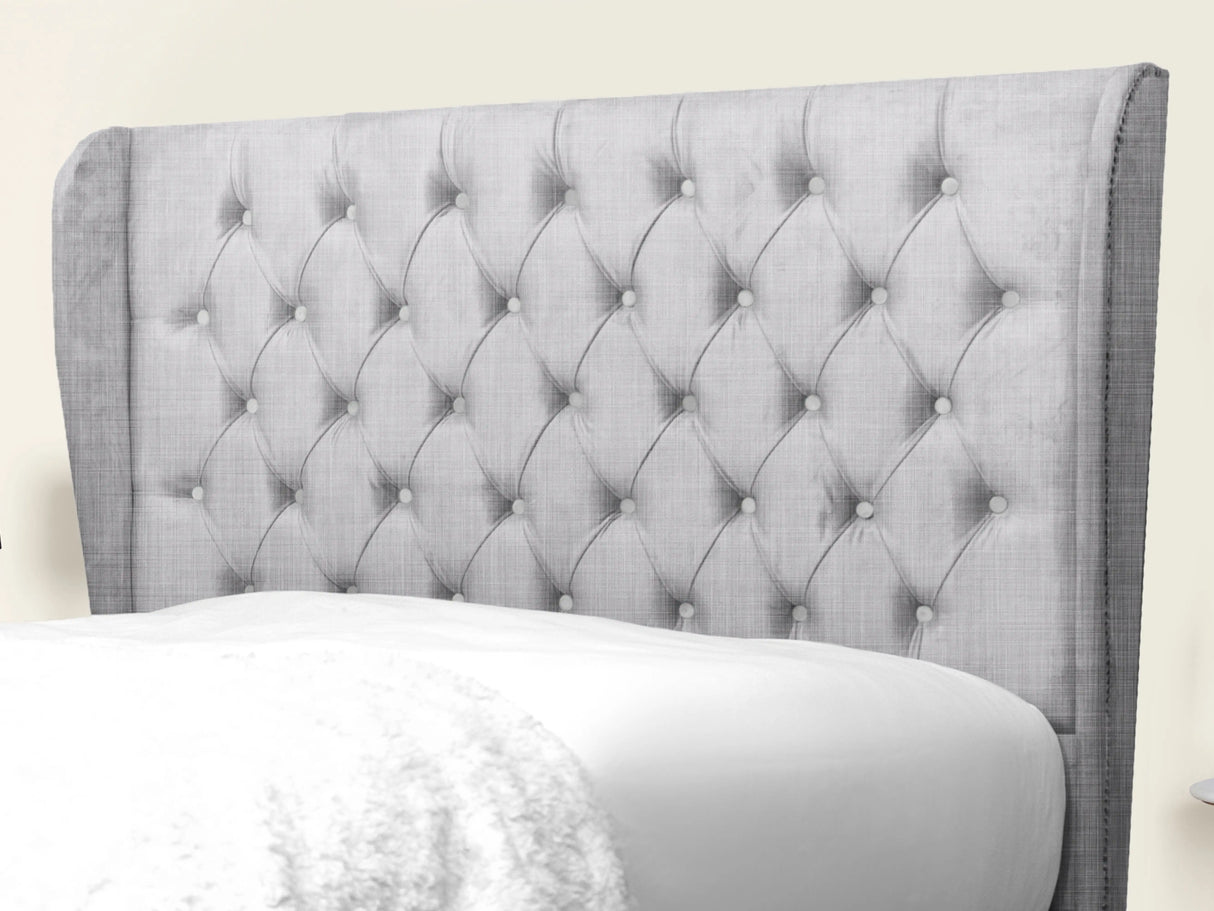 Cierra Wingback Upholstered Bed