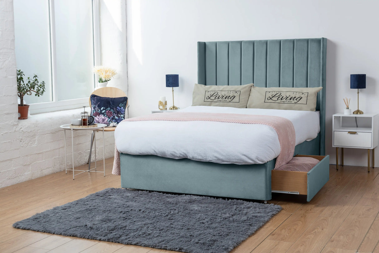 Bella Wingback Divan Bed