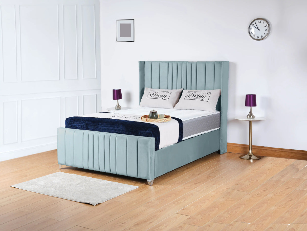 Balmoral Wingback Upholstered Bed