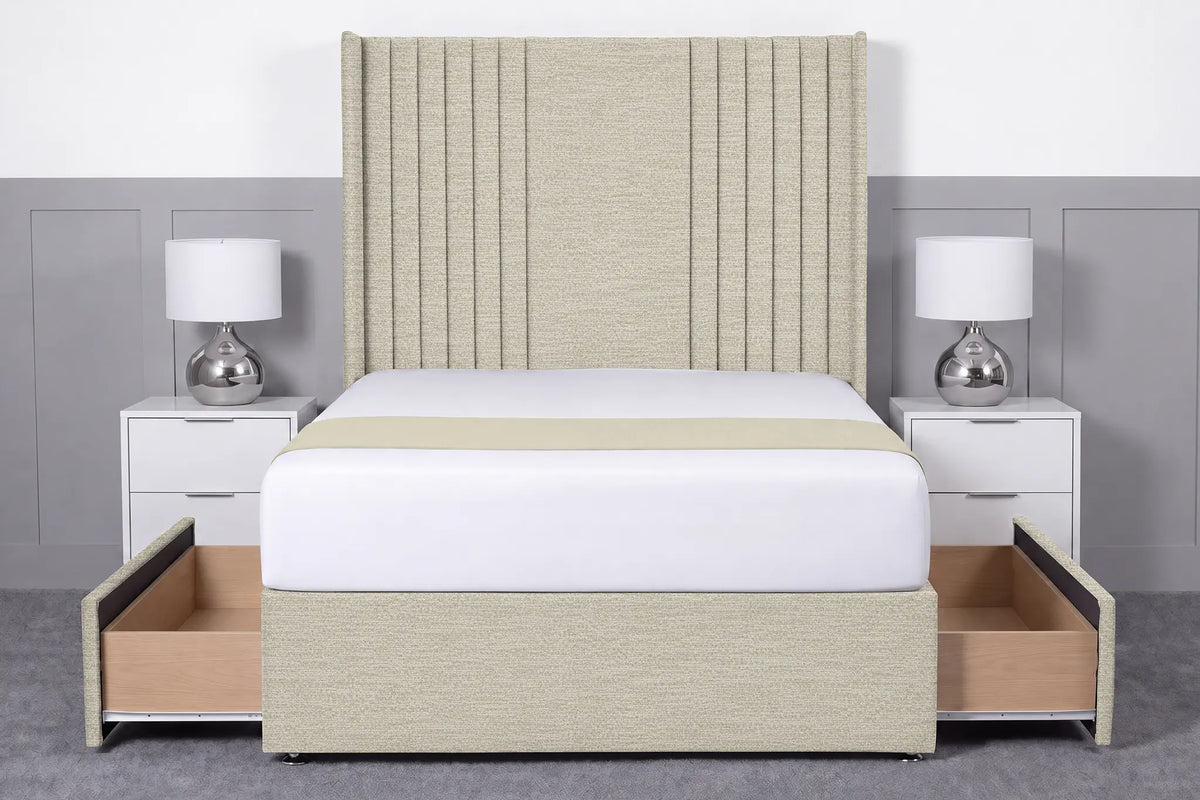 Skyline Wingback Divan bed