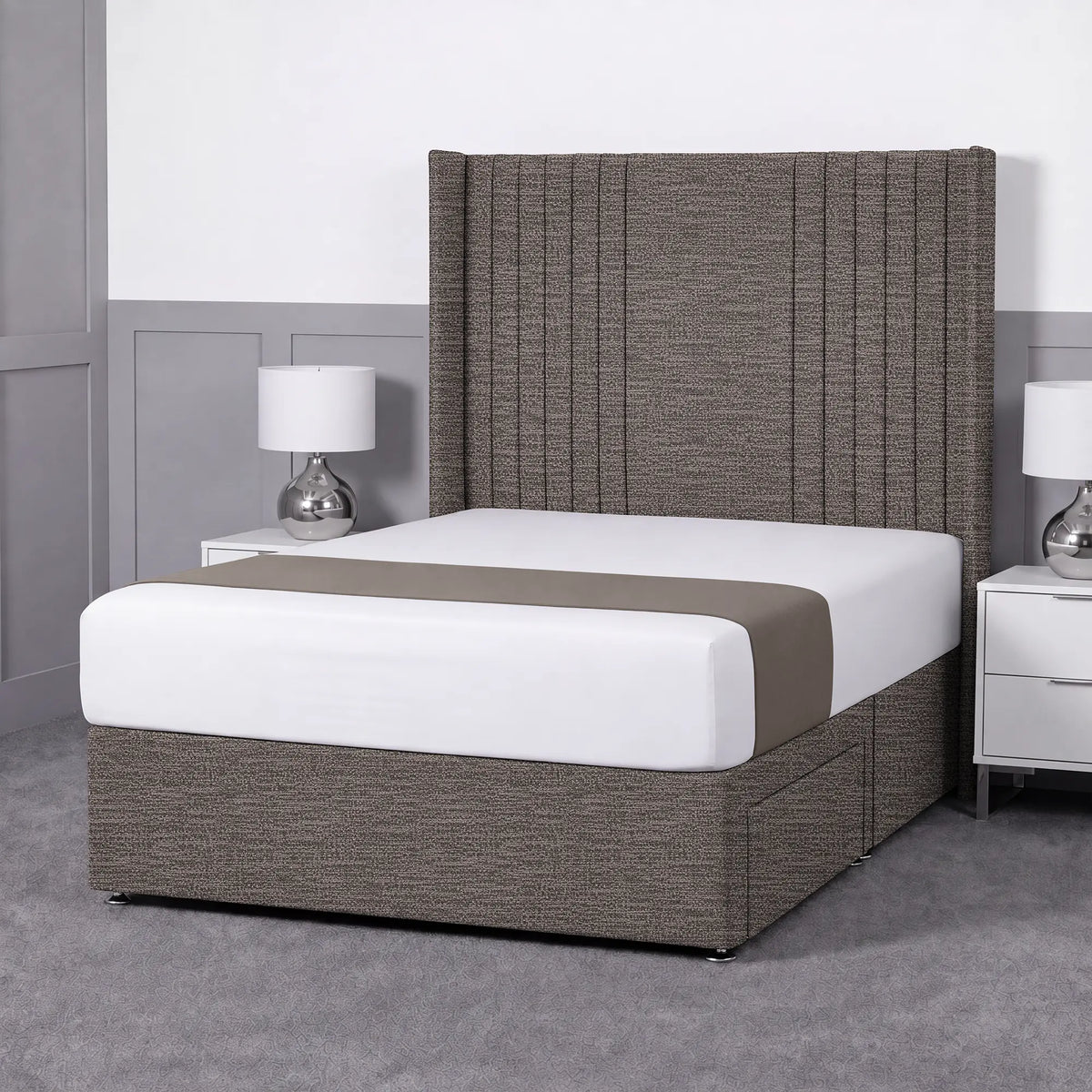 Skyline Wingback Divan bed